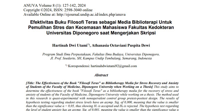 Jasa Proofreading Skripsi dan Editing Naskah Bahasa Indonesia untuk Mahasiswa Kedokteran, Universitas Diponegoro