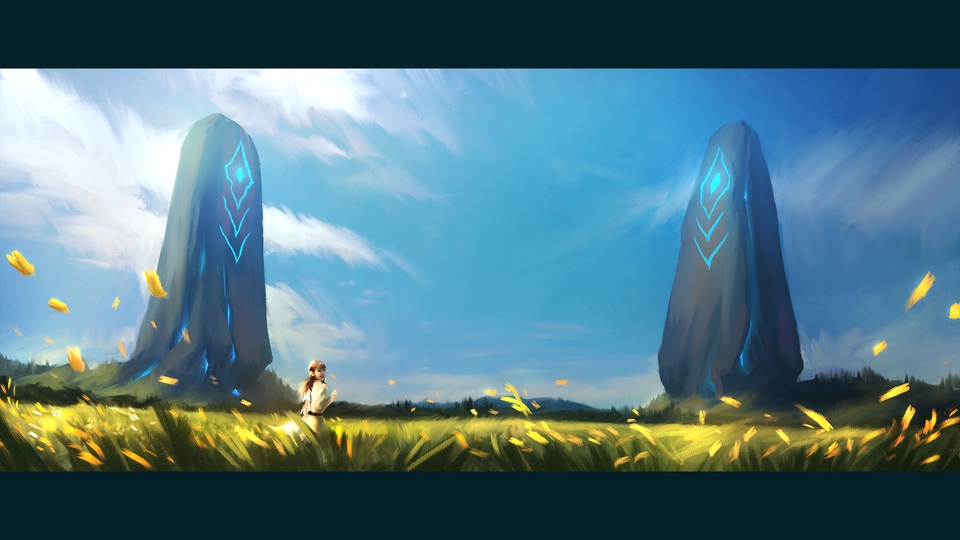 ตัวละครเกมและฉาก - ออกแบบฉากหลังและไอเทม Concept Art / Background Art / Game Asset - 7