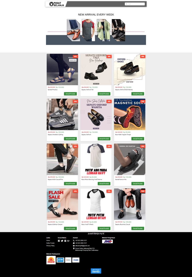 Jasa Pembuatan Website Profesional dan Murah untuk Perusahaan, Toko Online, dan Blog.