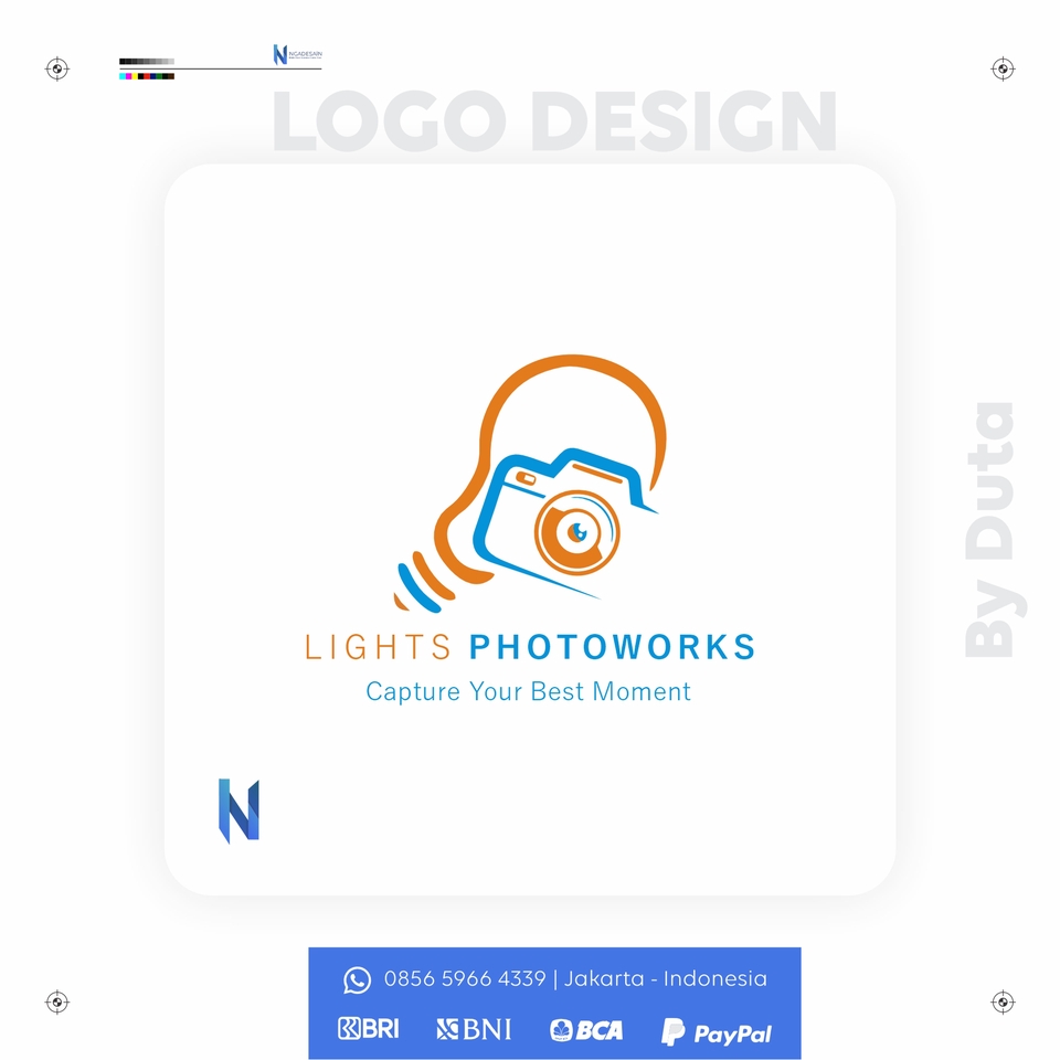 Logo - Desain Logo Profesional – Perusahaan, UMKM, Kosmetik, Fashion, Makanan, Startup & Agen - 22