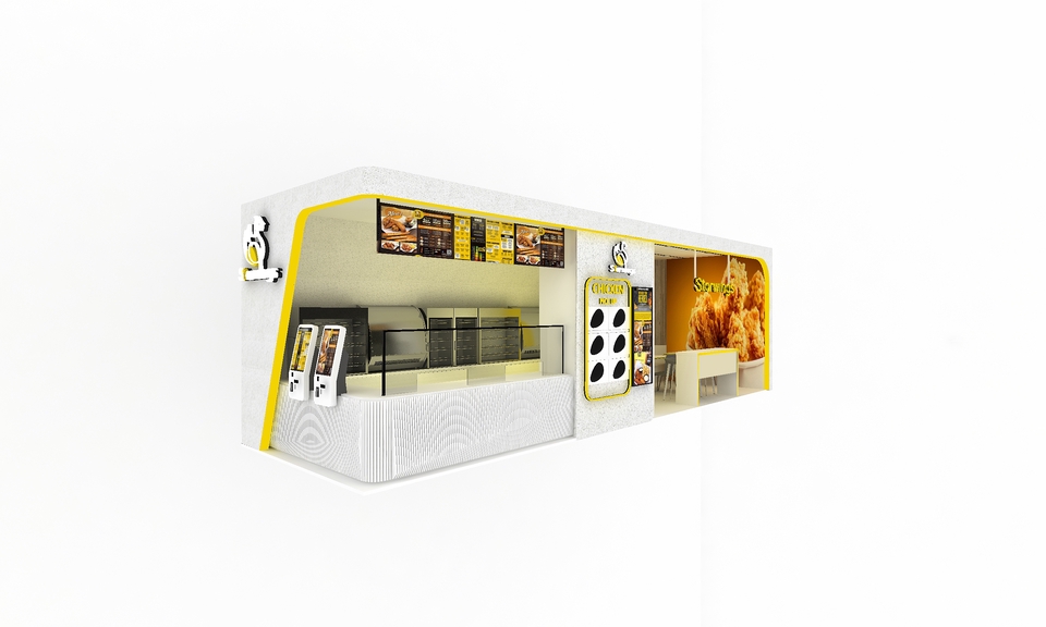 3D Perspective - รับทำภาพ 3D Perspective Interior / Exterior / Kiosk - 4