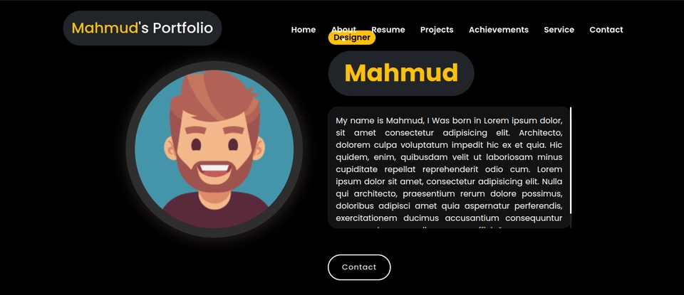 Jasa Pembuatan Website Profesional dengan Desain Modern dan Responsive - Mahmud, Web Developer berpengalaman.