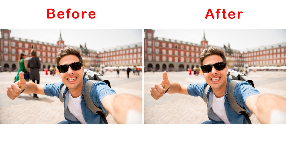 ไดคัท & Photoshop - ไดคัทภาพ > รีทัชภาพ > ปรับภาพ เพิ่มความคมชัด > ลบสิ่งที่ไม่ต้องการออกจากภาพ  - 17