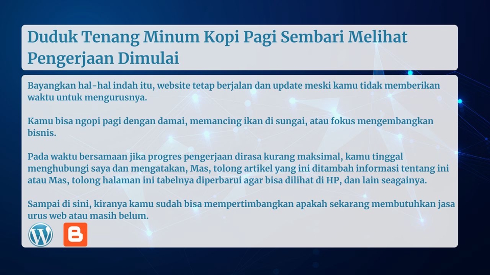 Web Development - Jasa Urus Web Periodik 1 Bulan (30 Hari) - 3