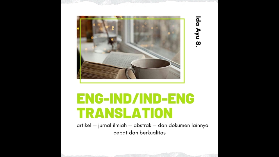 Penerjemahan - Indonesian-English Translation (Vice Versa) - 1