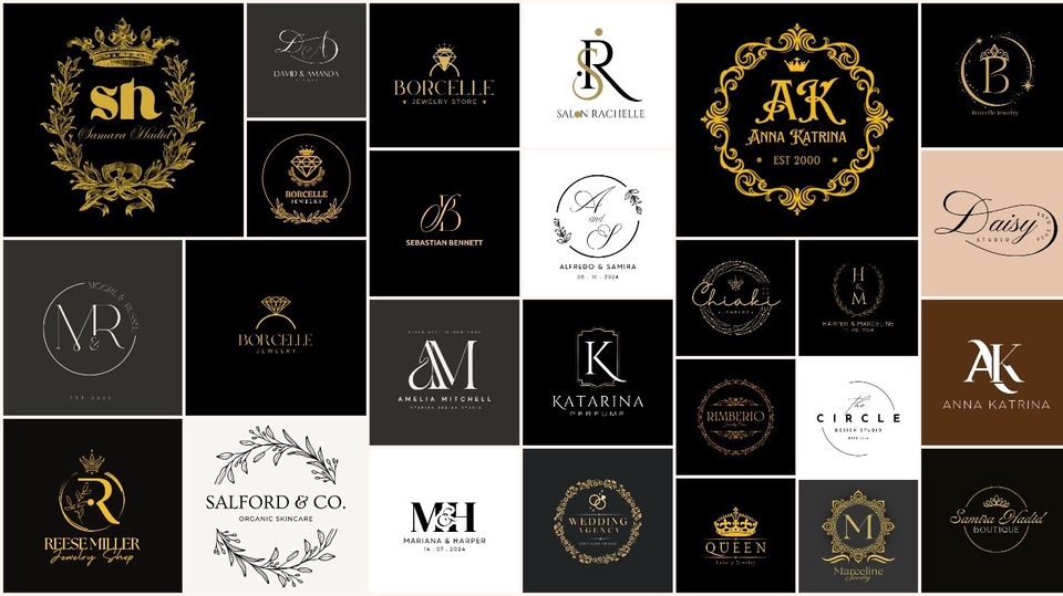 Logo - รับออกแบบLOGO หลากหลายสไตล์ตามสั่งได้ดั่งใจ รับออกแบบและตัดต่อทุกชนิด - 1