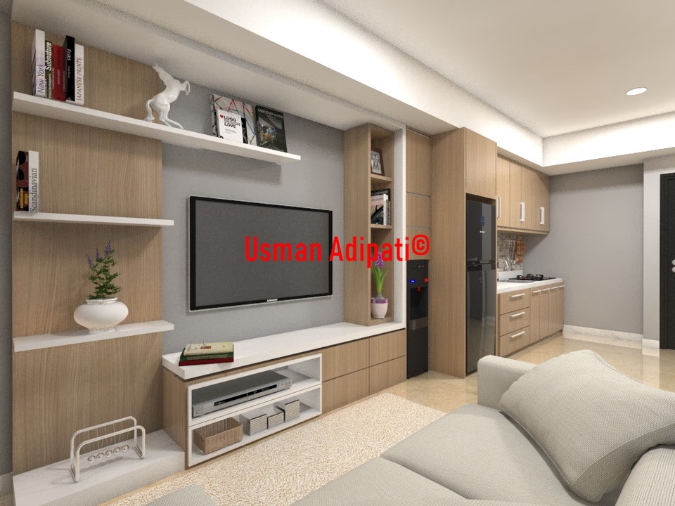 3D & Perspektif - 3D Modeling & 3D Rendering Interior & Architecture - 2