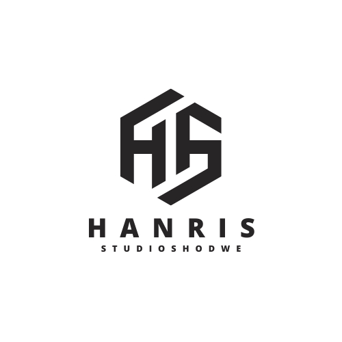 Jasa Desain Logo Profesional Hanris Studio: Logo perusahaan, logo online shop, logo esport, dan logo komunitas.
