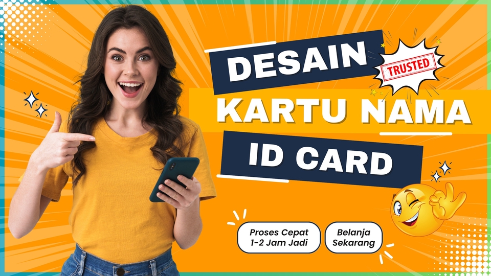 Jasa Desain ID Card Karyawan - JASA PEMBUATAN DESAIN KARTU NAMA & ID CARD 1-2 JAM LANGSUNG JADI
