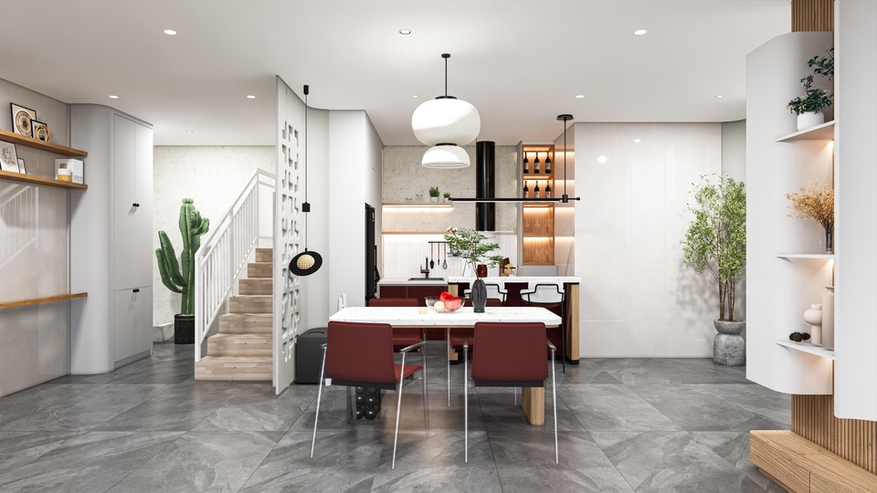Jasa drafter autocad freelance, gambar arsitektur interior rumah modern