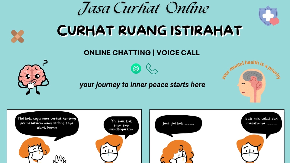 Jasa Konsultasi Spiritual dan Agama Online - Jasa Curhat Online (Konseling Online), curhat tentang keluarga, pasangan, teman, pacar virtuall