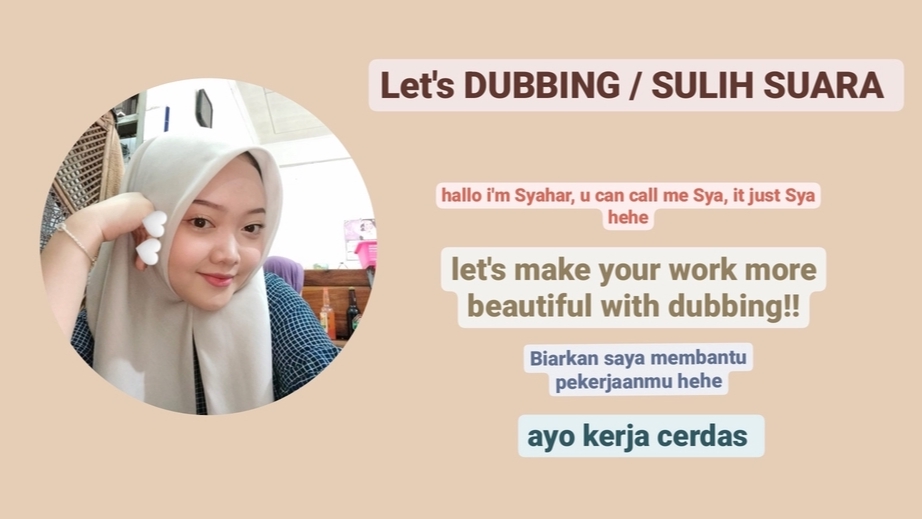 Sulih suara (dubbing, looping) - Dubbing / Sulih Suara Manusia / Animasi - 1