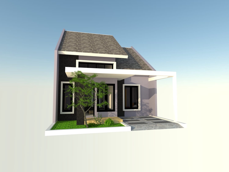 CAD Drawing - Gambar Rencana Pembangunan Rumah  - 9