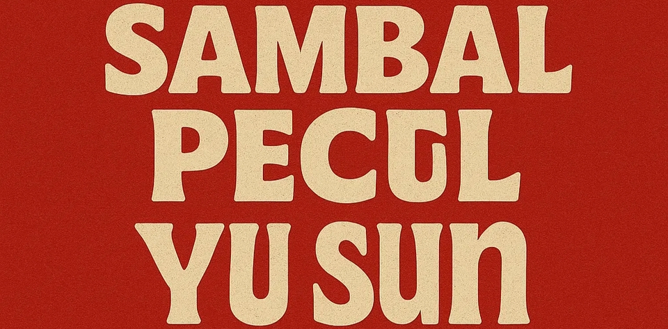 Jasa Desain Banner Instagram Sambal Pecel Yu Sun: Banner Promosi Online Shop dan Medsos