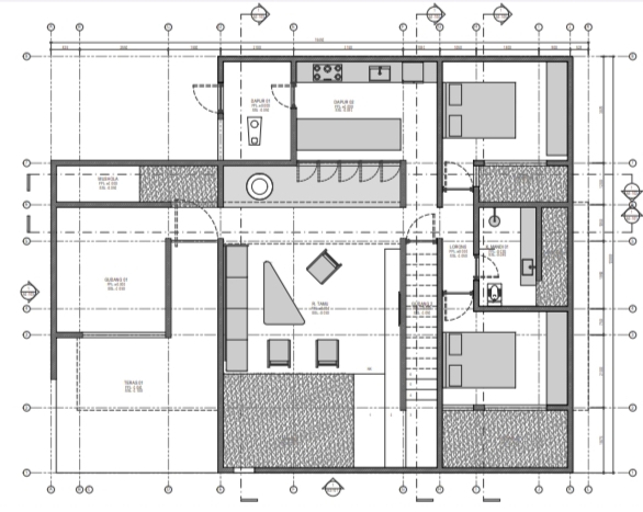 Jasa drafter autocad interior murah, desain rumah dengan drafter profesional