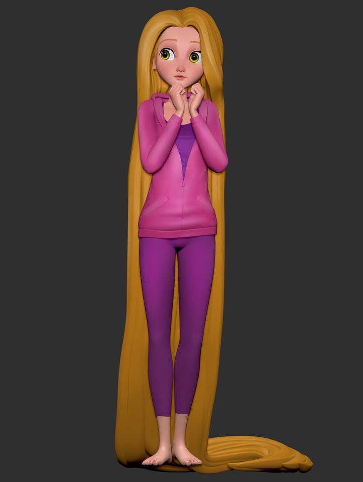 3D & Animasi - 3D Character Modeling - 21