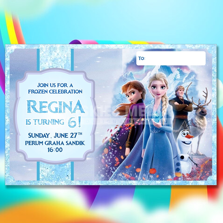 Kartu Ucapan & Video - Desain Undangan Ulang Tahun - 7