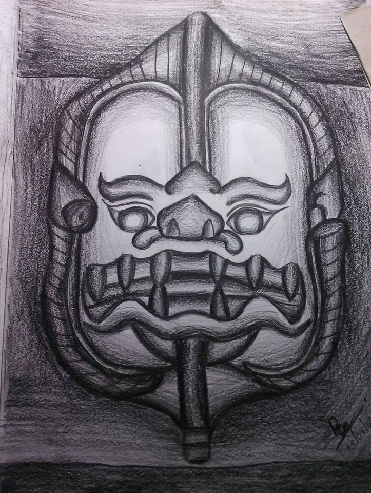 วาดภาพเหมือน Portrait - รับวาดภาพลายเส้นดินสอ - 4