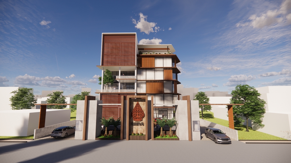 3D & Perspektif - Desain Eksterior/interior Rumah, Kantor, Cafe, Booth, dll. - 2