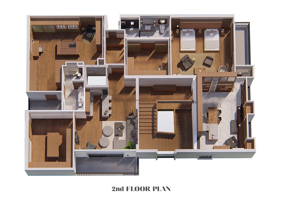 3D Perspective - 3D render - 9