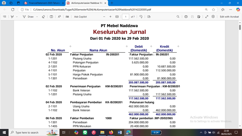Akuntansi dan Keuangan - Jasa Pembuatan Laporan Laba Rugi - 3