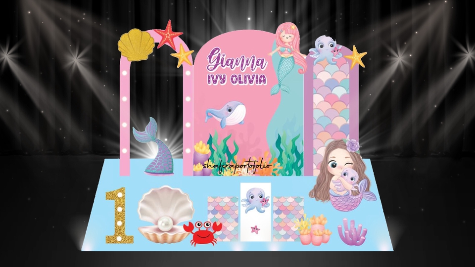 Digital Printing - BIRTHDAY PARTY DECORATION - CUSTOM THEMA DESIGNER - 2