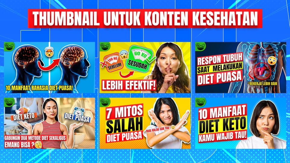 Banner Online - Desain Thumbnail Youtube Untuk Berbagai Konten - 4