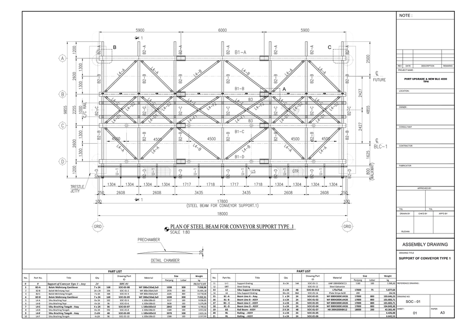 CAD Drawing - Design Steel Structure Cad Drawing - 2