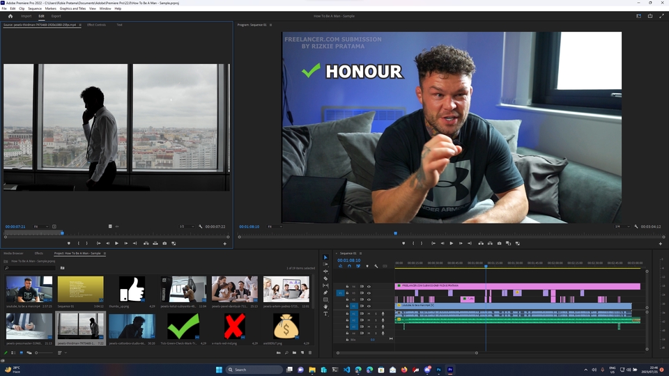 Video Editing - Edit Video untuk Konten Youtube / Vlog / Podcast / Talking Head / Gameplay - 4