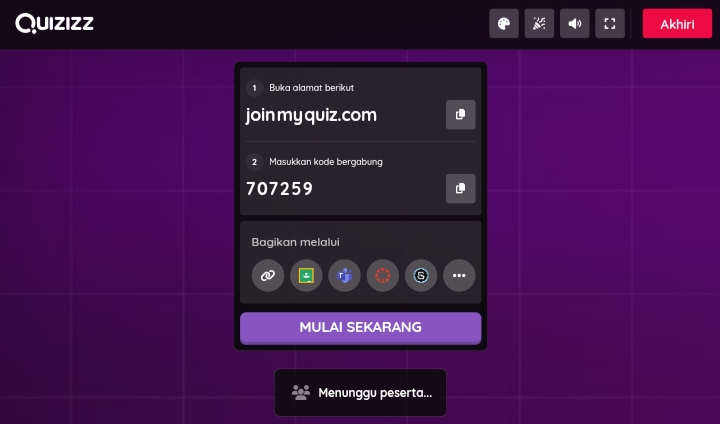 Jasa Pembuatan Game Android dan PC - Quizizz - Aplikasi Quiz Online