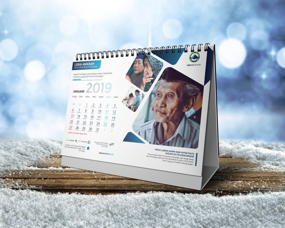 Digital Printing - Desain dan Cetak Kalender 1 Minggu Ready - 2