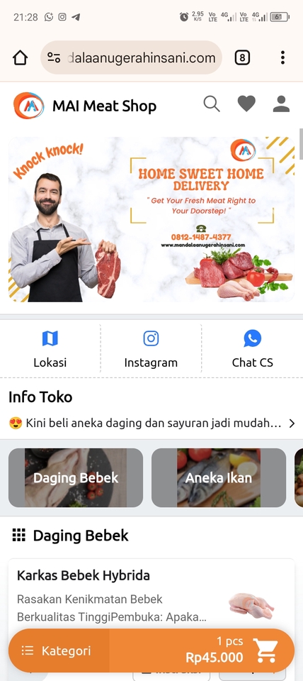 Jasa pembuatan website toko online dengan desain profesional dan harga terjangkau, serta fitur lengkap untuk membantu meningkatkan penjualan Anda.