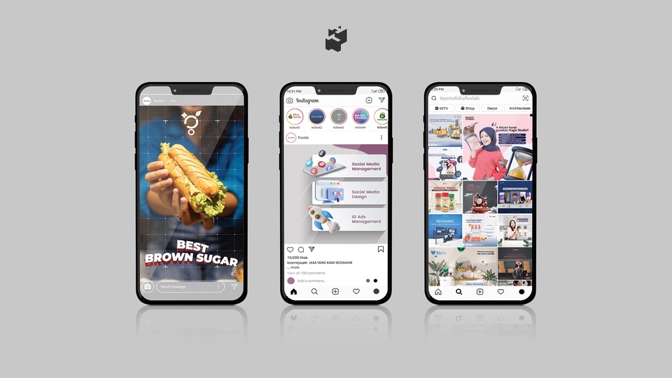 Jasa desain banner instagram, template banner promosi untuk jualan online, banner instagram desain kekinian, banner promosi produk, desain banner media sosial, banner instagram shop