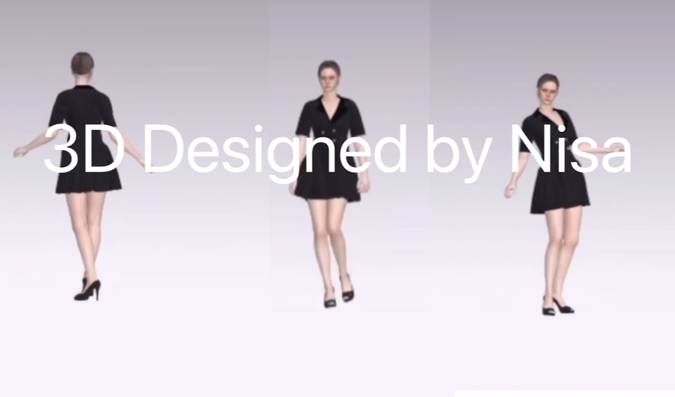 วาด/ออกแบบแพทเทิร์นเสื้อผ้า - รับออกแบบเสื้อผ้า เครื่องนุ่งห่ม 3D ใช้โปรแกรมในการสร้างแพทเทิร์น - 3