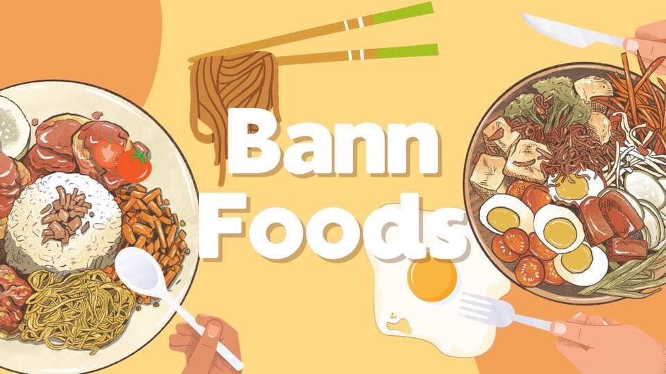 ออกแบบริชเมนูอาหารไทยสวยงาม พร้อมเสิร์ฟ