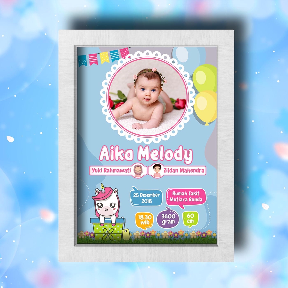 Banner Online - Jasa Desain Bio Baby Kekinian Lucu Dan Imut - 6
