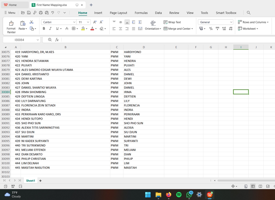 Jasa data entry online, input data excel, jasa pengumpulan data dari spreadsheet.