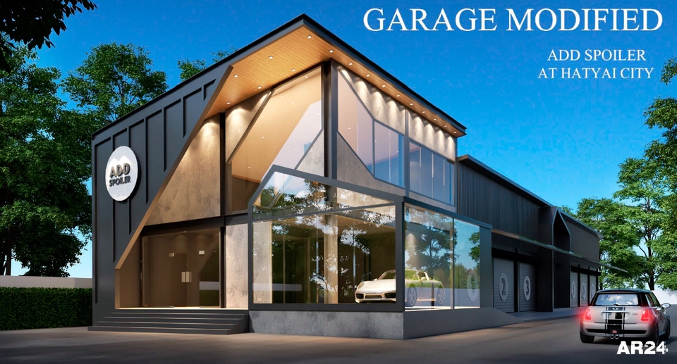 3D Perspective - ออกแบบภาพ 3D Perspective-Sketchup Vray ภายนอก-ภายใน - 10