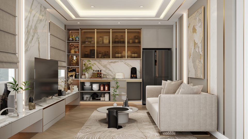 รับออกแบบภายใน l 3D Perspective l งานด่วน | งานเร่ง