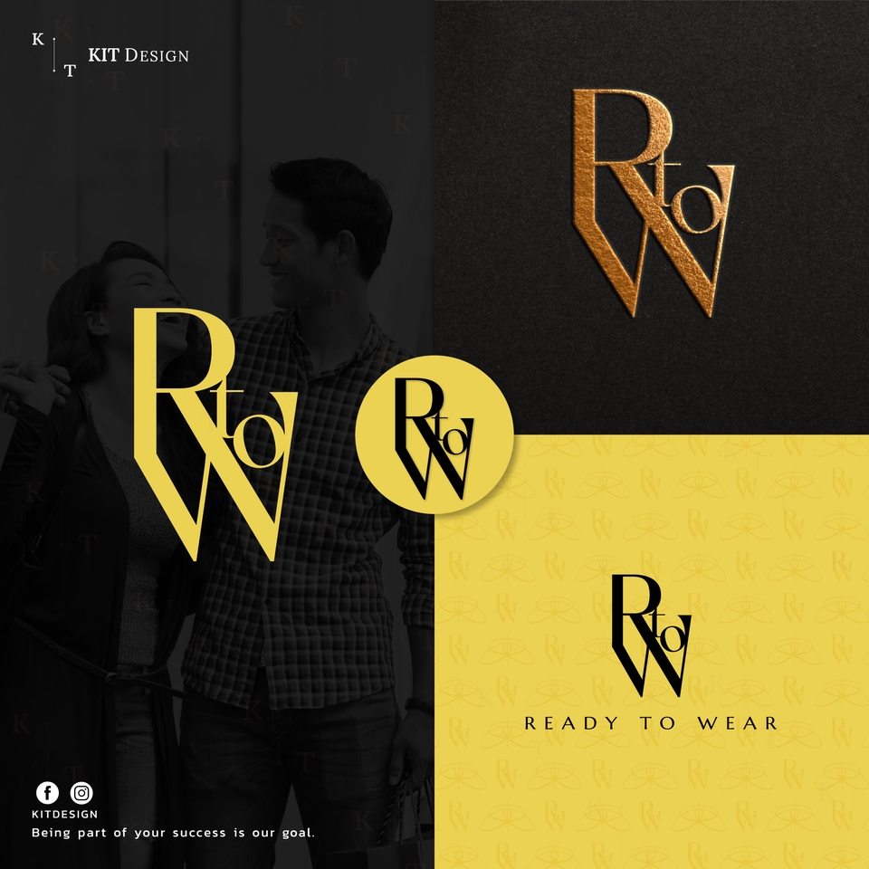 รับออกแบบโลโก้RTOWโลโก้เรียบหรูดูแพง