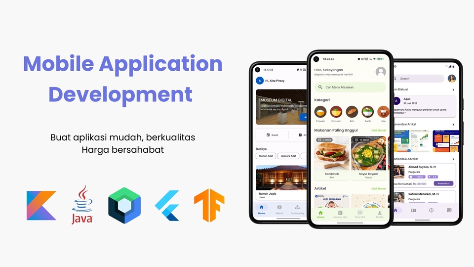 Jasa Pembuatan & Pengembangan Aplikasi iOS / iPhone - Developer Android Profesional & Jasa Perbaikan Bug Aplikasi