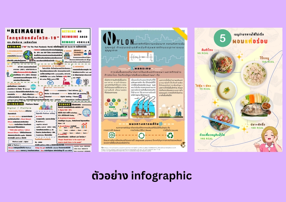 Infographics - รับออกแบบinfographic - 3