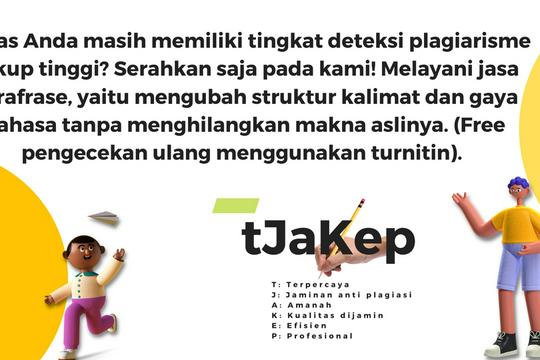Jasa Proofreading dan Pengecekan Grammar - Jasa Menurunkan Plagiarisme Tugas, Skripsi, Makalah, dll dengan Cepat dan Efektif