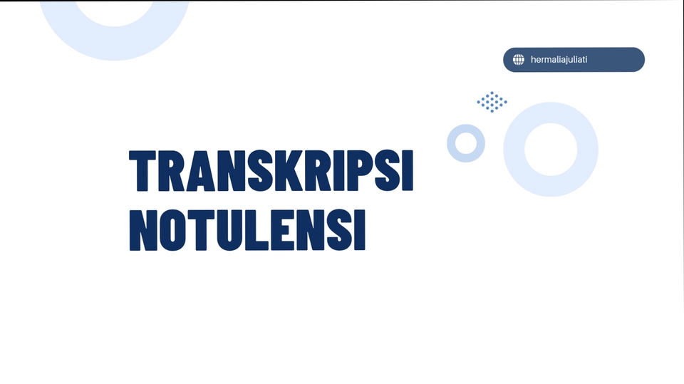 Jasa Transkrip Audio Rekaman Wawancara - Notulensi webinar