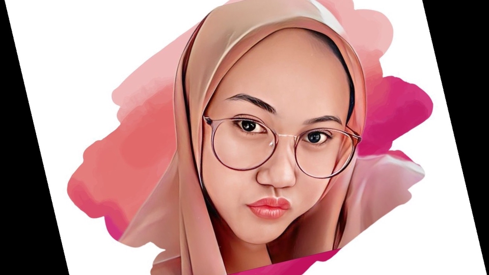 Gambar Potret - Art desain portrait - 1