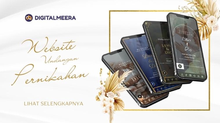 Kartu Ucapan & Video - Jasa Website Undangan Pernikahan Kualitas Premium - 1