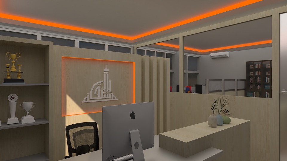 Desain Interior Kantor Minimalis dengan Dekorasi Modern untuk Meningkatkan Produktivitas Karyawan.