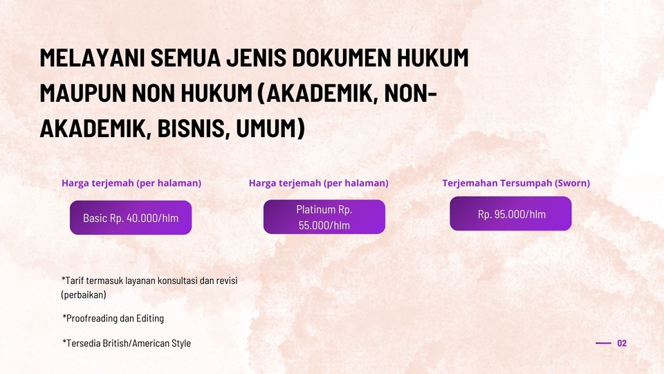 Penerjemahan - Penerjemahan Dokumen Hukum & Non Hukum - 3