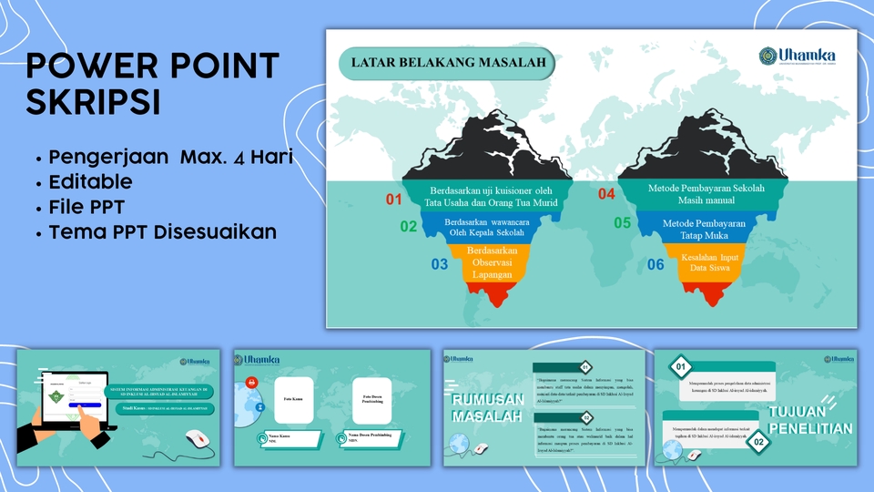 Presentasi - JASA PEMBUATAN DESAIN PRESENTASI POWER POINT, 24 JAM JADI. - 2