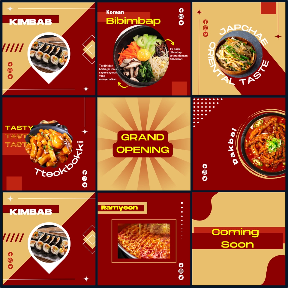 Banner Online - Desain Feeds IG Makanan - 4